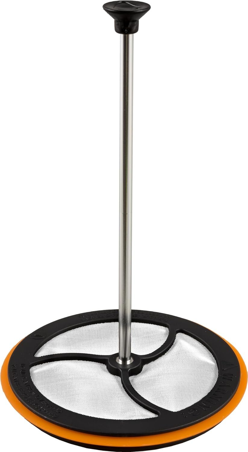 Jetboil Coffee Press accessory displayed beside Jetboil Flash stove system